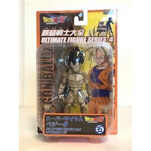 Dragonball Z Ultimate Figure Series 4 Super Saiyan Vegeta Action Jakks Pacific